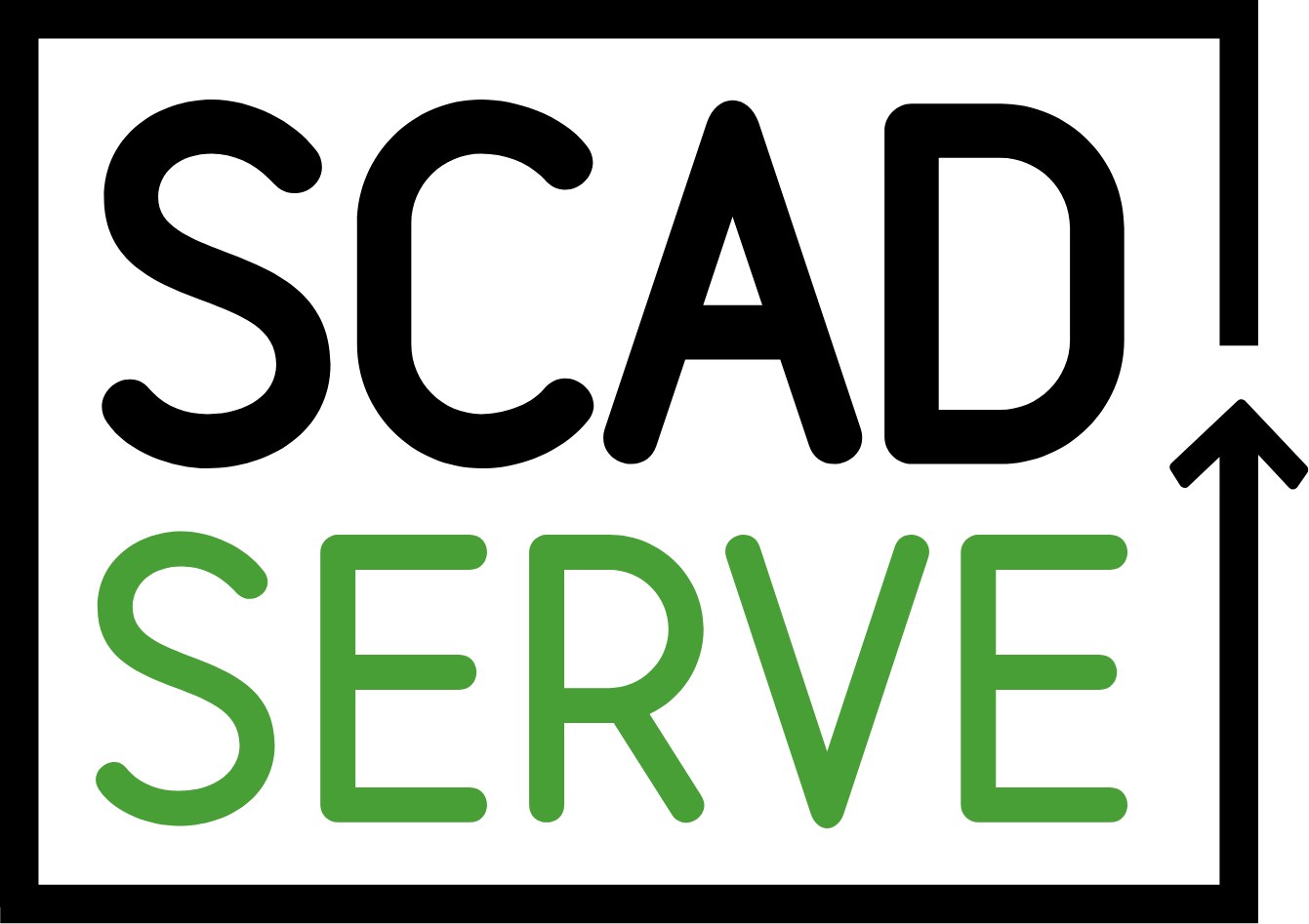 SCAD Serve logo