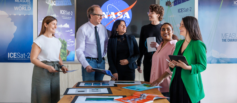 SCADpro students and faculty collaborate on a NASA project