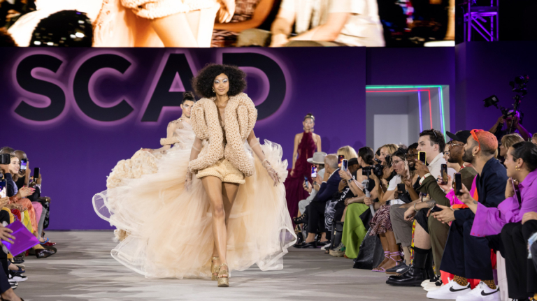 SCAD 2022 fashion show runway
