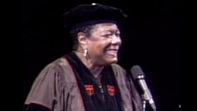 Maya Angelou speaks at SCAD Commencement 1998