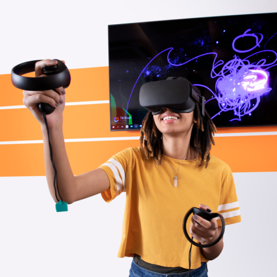 Student creates a VR experience