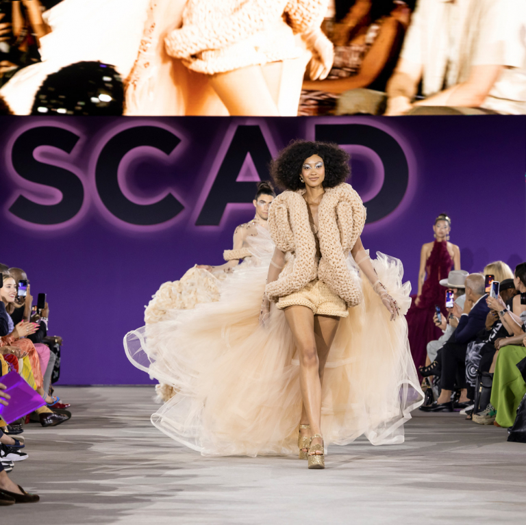 SCAD 2022 fashion show runway